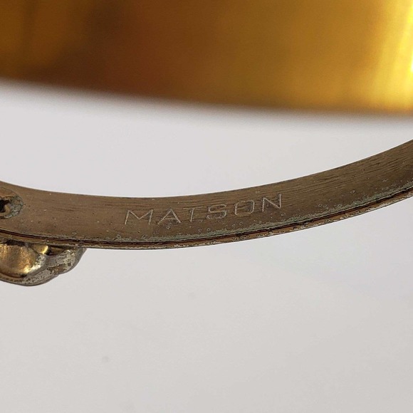 Vintage Matson Jeweled Pearl Ormolu Standing Swivel Mirror Hollywood Regency - Picture 3 of 5